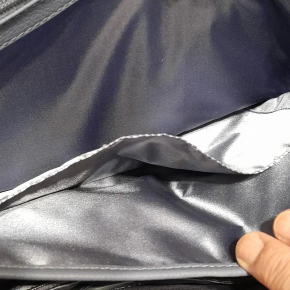 NWOT Joy & Iman periwinkle/lavender designer handbag. - Picture 7 of 13